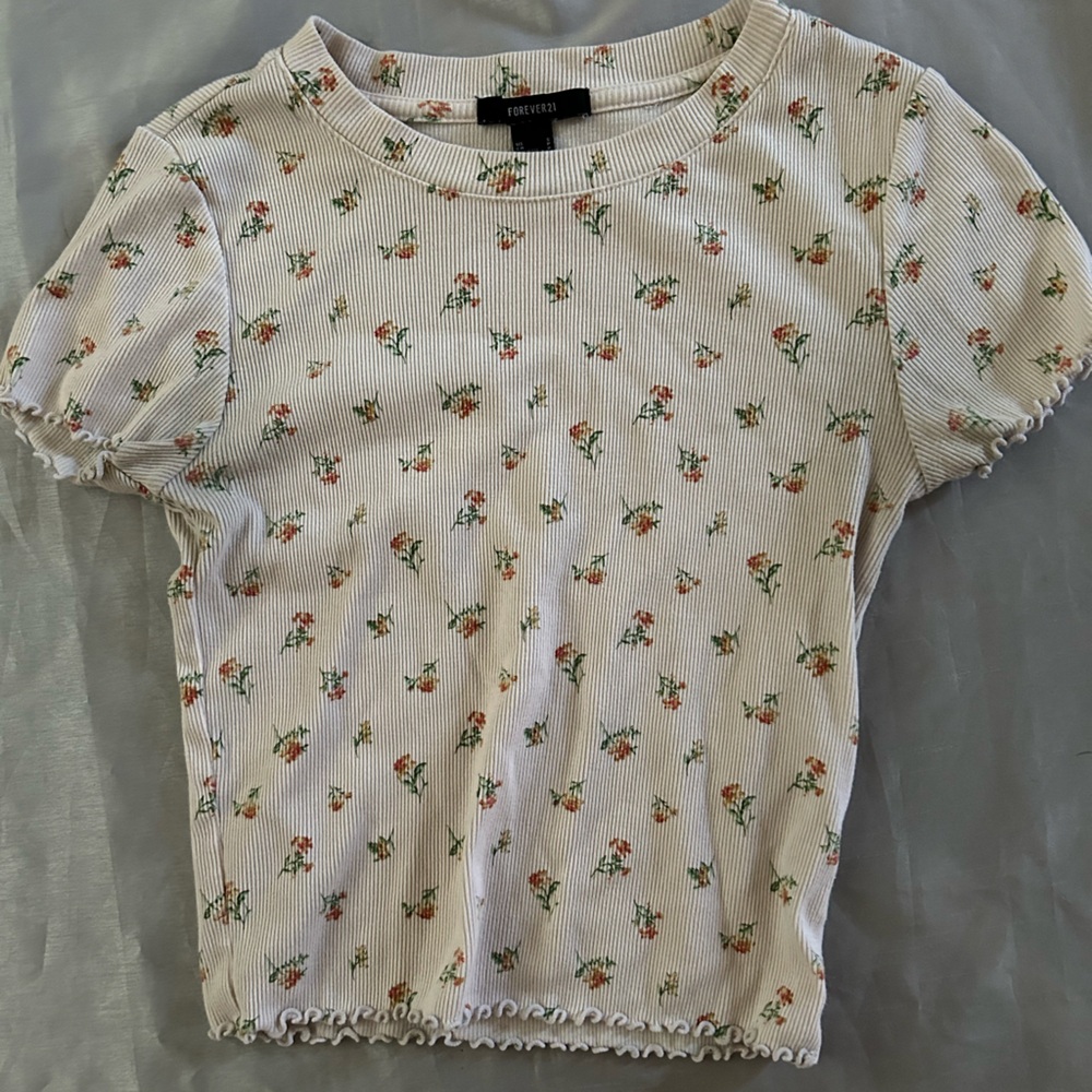 FOREVER 21 floral top